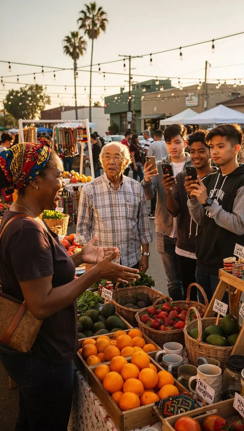 Community leader presenting actionable strategies to address local challenges in a public gathering.